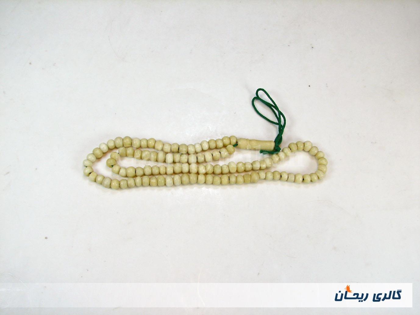 تسبیح کلکسیونی قدیمی دست ساز استخوان 