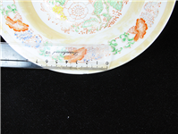 دیوارکوب قدیمی زیبا طرح گل و بوته