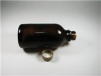 بطری شیشه ای قدیمی خاص سایز متوسط