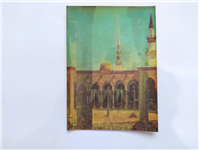 کارت پستال قدیمی سه بعدی قدیمی مدینه