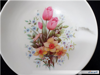 دیوارکوب ملامین قدیمی CM 22.5 لاله و نرگس