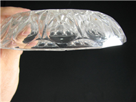 یک جفت کاسه بلوری قدیمی زیبا خارجی 