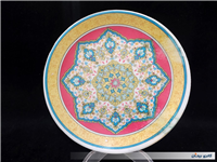 دیوارکوب ملامین قدیمی 22.5 CM طرح ترنج