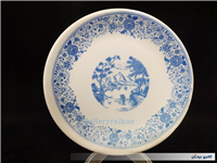 دیوارکوب ملامین قدیمی 22.5 CM قلم آبی 