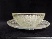 قاب و قدح سایز متوسط زیر و روی قدیمی 