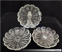 3 عدد ظرف پذیرایی ضخیم بسیار قدیمی 