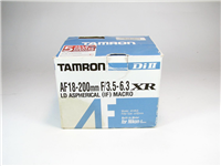 جعبه خالی لنز Tamron 18-200mm F 3.5-5.6