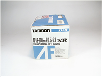 جعبه خالی لنز Tamron 18-200mm F 3.5-5.6