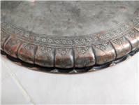 مجمع بسیار فاخر دو رو قلمکاری کمیاب قاجاری