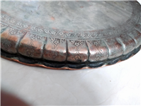 مجمع بسیار فاخر دو رو قلمکاری کمیاب قاجاری