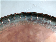 مجمع بسیار فاخر دو رو قلمکاری کمیاب قاجاری