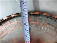 مجمع بسیار فاخر دو رو قلمکاری کمیاب قاجاری