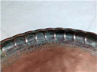 مجمع بسیار فاخر دو رو قلمکاری کمیاب قاجاری