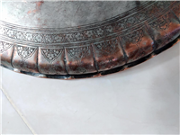 مجمع بسیار فاخر دو رو قلمکاری کمیاب قاجاری