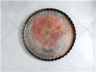 مجمع بسیار فاخر دو رو قلمکاری کمیاب قاجاری