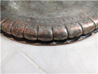 مجمع بسیار فاخر دو رو قلمکاری کمیاب قاجاری