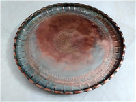 مجمع بسیار فاخر دو رو قلمکاری کمیاب قاجاری