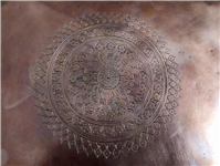 مجمع بسیار فاخر دو رو قلمکاری کمیاب قاجاری