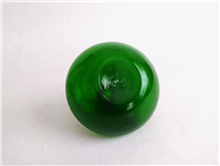  سالونگ یا بطری دستساز شیشه ای کوچک سبز 