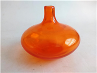  سالونگ یا بطری دستساز شیشه ای کوچک نارنجی