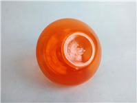  سالونگ یا بطری دستساز شیشه ای کوچک نارنجی