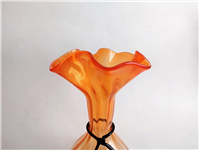  گلدان شیشه ای دستساز سایز بزرگ قدیمی