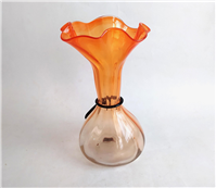  گلدان شیشه ای دستساز سایز بزرگ قدیمی