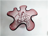  گلدان بزرگ دستساز بسیار کمیاب و زیبا ش1 
