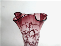  گلدان بزرگ دستساز بسیار کمیاب و زیبا ش1 