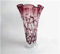  گلدان بزرگ دستساز بسیار کمیاب و زیبا ش1 