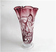  گلدان بزرگ دستساز بسیار کمیاب و زیبا ش1 