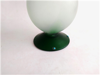  گلدان بزرگ دستساز قدیمی سبز رنگ مات 