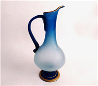  پارچ لاجوردی شیشه ای مات و دستساز