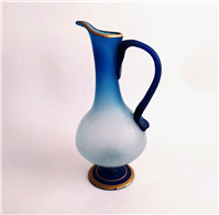  پارچ لاجوردی شیشه ای مات و دستساز