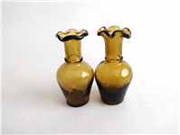  2 عدد گلدان کوچک دست ساز قدیمی 