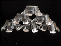  6 عدد ظرف آجیل خوری قدیمی بلوری