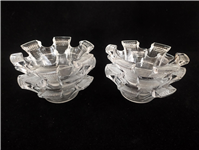  6 عدد ظرف آجیل خوری قدیمی بلوری