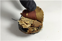 دعا یا قرآن چاپ سنگی با پوشش چرمی قدیمی