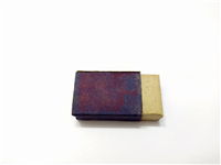  کبریت قدیمی بدنه مقوایی طرح گل 