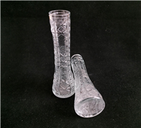  2عدد گلدان 6 وجهی قدیمی در حد آکبند