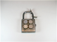  قفل کلکسیونی و قدیمی رمزی ساخت کره شمالی