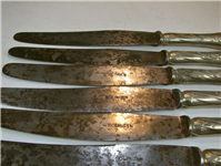  6عدد کارد قدیمی آلمانی Solingen Alpacca 