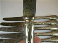  6عدد کارد قدیمی آلمانی Solingen Alpacca 