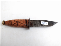  کارد قدیمی دستساز زنجان دسته چوبی 19.5CM