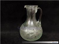 پارچ شیشه ای قدیمی زیبا و سالم