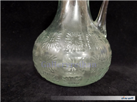 پارچ شیشه ای قدیمی زیبا و سالم