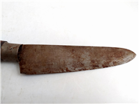  کارد قدیمی دستساز زنجان دسته چوبی 27.5CM 