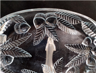  ظرف میوه خوری بسیار ضخیم قدیمی طرح بلوط 