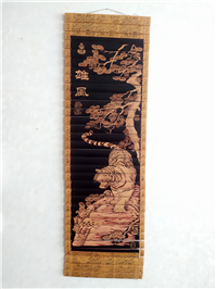 حکاکی روی بامبو سایز بزرگ بسیار ضخیم