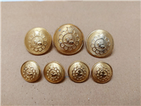 7 عدد دکمه کلکسیونی شرکت نفت پهلوی